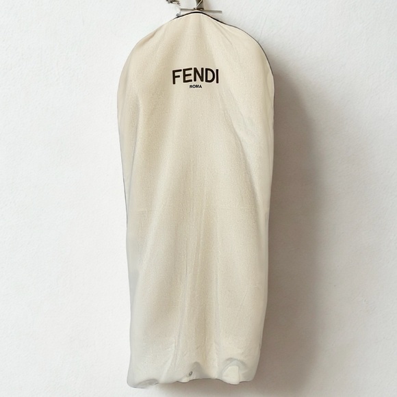 Authentic FENDI light beige wool coat 36 - Picture 12 of 12